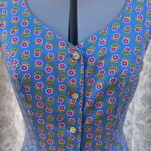 Lizsport Floral Blue Dress